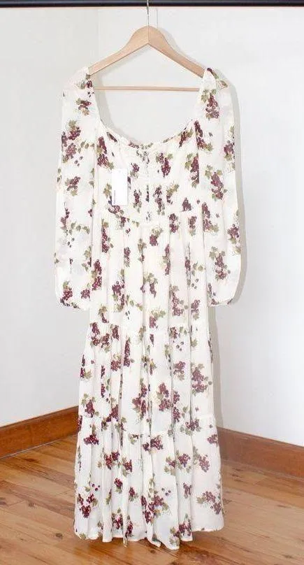 Reformation Kellie Dress (Grapevine) - Image 3