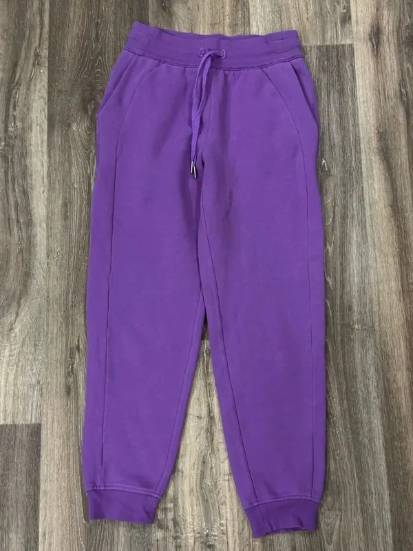 Lululemon High Rise Scuba Jogger in Moonlit Magenta Purple Women’s 4 - Image 3