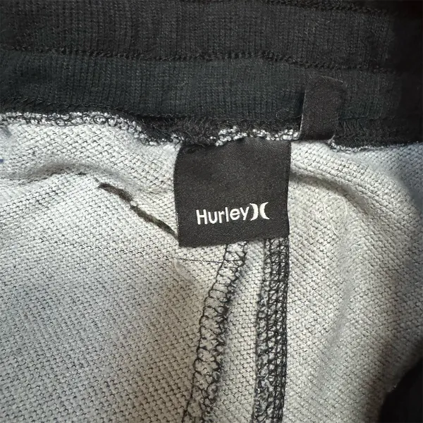 Hurley Shorts Womens XS Gray Heather Dolphin Hem Drawstring Pocket - Image 5