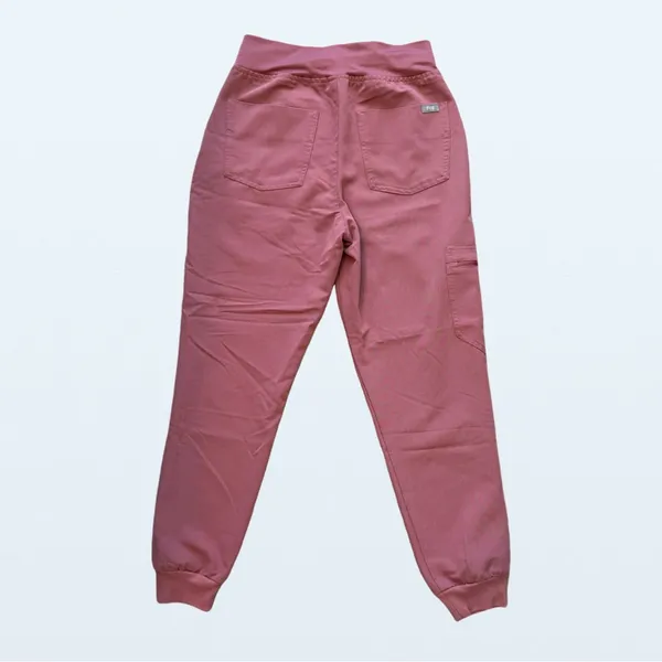FIGS Zamora High Waisted Jogger in Mauve, XSP - Image 2