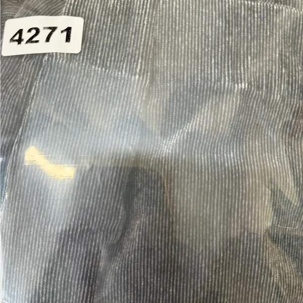 EN SAISON Laurie Pants gray corduroy size medium‎ - Image 9