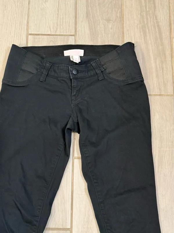 Isabel Maternity by Ingrid & Isabel Slim Black Skinny Jeans - Image 3