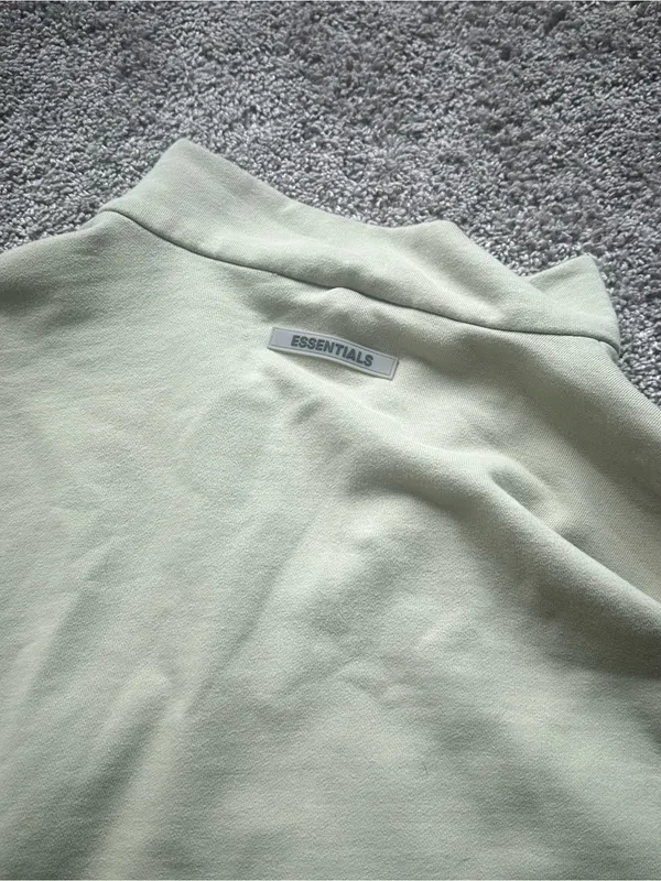 ESSENTIALS Women's Sage Green Zip - Image 7