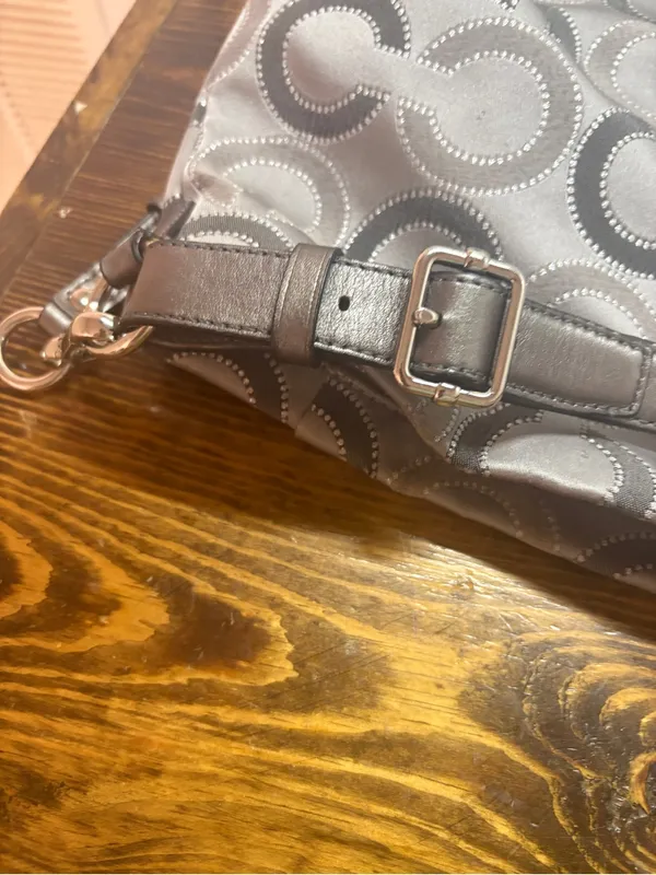 Coach‎ Gray Purse - Image 7
