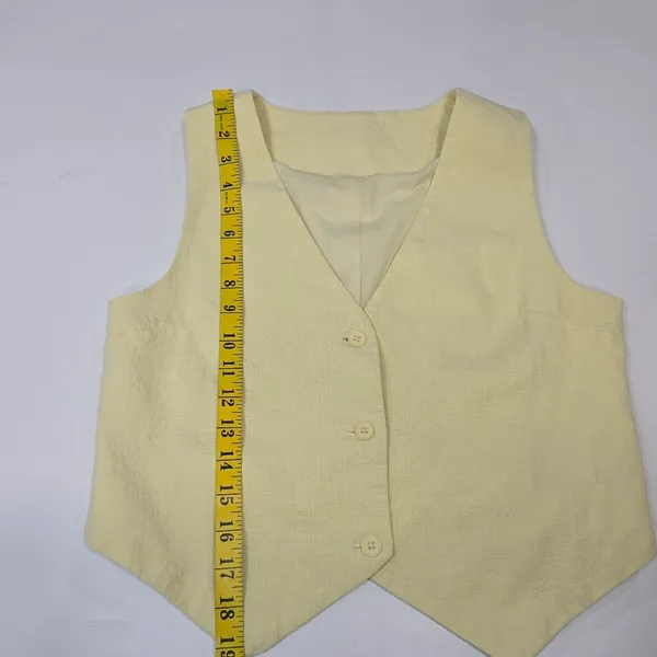 LIONESS Leo Vest in Butter - Image 11