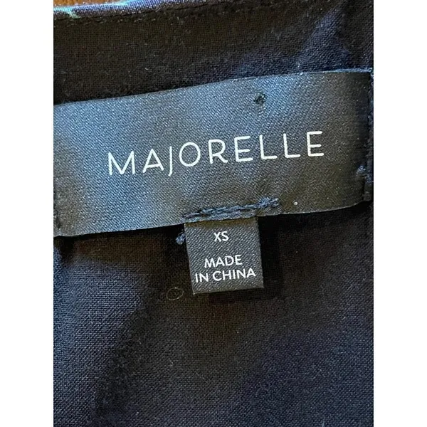 Majorelle Black‎ Floral Print Roosevelt Fit And Flare Mini Dress Size XS - Image 10