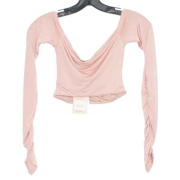 NWT Tiger Mist Crop Top Y2K Fairy Coquette Soft Girl Cottage Romantic Pink XS - Image 5