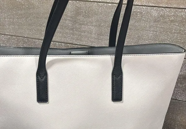 Marc Jacobs grey and white sidekick tote - Image 4