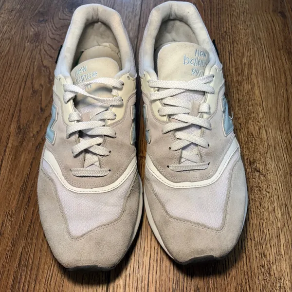 New Balance Cordura Gray Light Blue Sneakers Womens 11.5 B Mens 10‎ B CW997HSE - Image 7