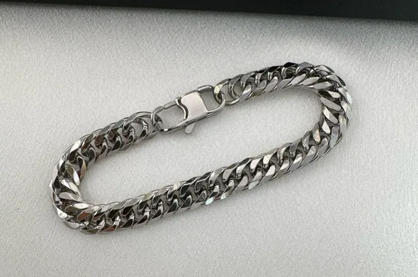 Link Chain Bracelet for Men and Women Streetwear Hip Hop Punk Unisex Style - Image 2