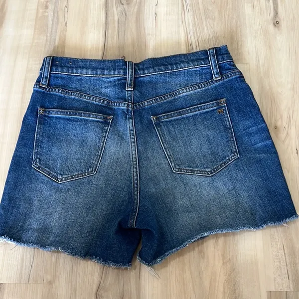 Madewell High Rise Jean Shorts - Image 4