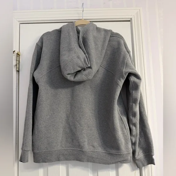 Lululemon All Yours Hoodie *Terry Heathered Core Medium Grey Size: 8 - Image 6
