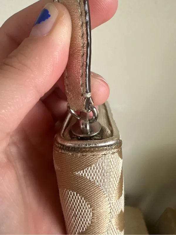 COACH Julia Op Art Signature Accordion Full Size Wallet - Image 16