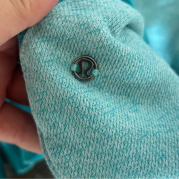 lululemon full zip hoodie scuba blue jacket - Image 5
