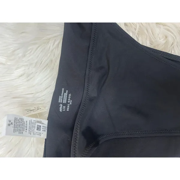 Aerie Black Bikini Bottoms size L NWT - Image 4