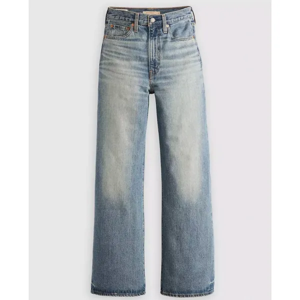 New Levi's 26x30 Premium Ribcage Wide Leg Tint Story Medium Wash - Image 5