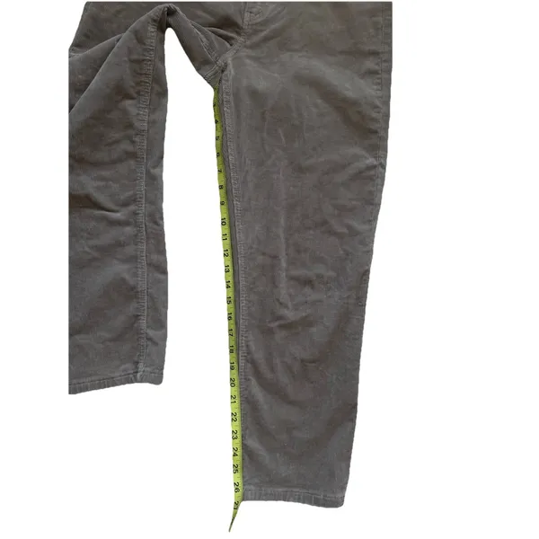 Banana Republic Women's High‎ Rise Straight Leg Tan Corduroy Pants Size 30 - Image 10