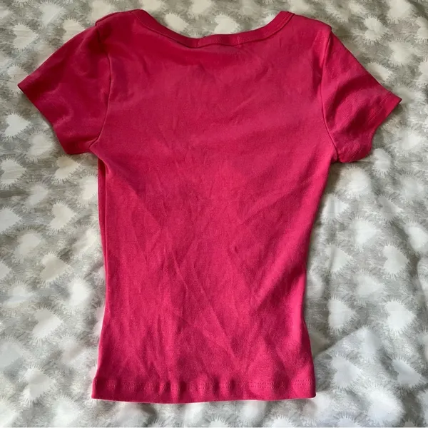 NWT Daydreamer Hook‎ and Eye Barbie Pink Punk Y2K Babydoll Baby T Womens XS - Image 5