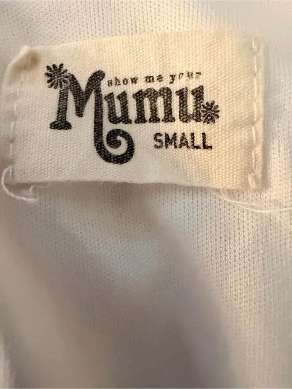 Show Me Your Mumu Riri Romper S Small Sleeveless Crossover Front Ruffle Hem Boho - Image 4