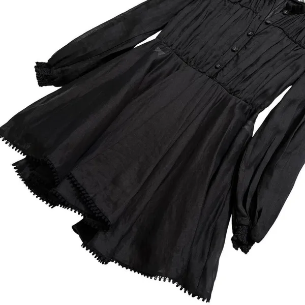 Charo Ruiz Ibiza Gracy Short Dress in Black‎ - Image 5