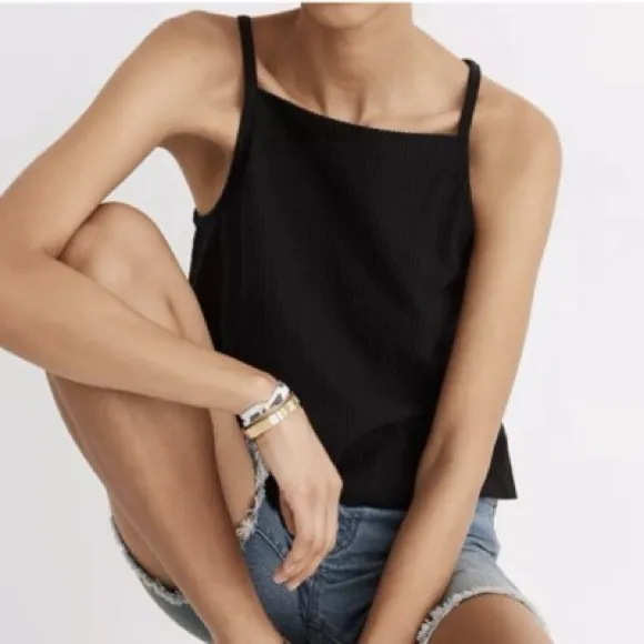 Madewell Seersucker Apron Tank - Image 7