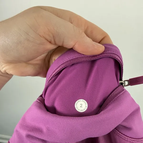 Lululemon Speed Up Short High Rise Long 4" Lined Vivid Plum Athletic Gym Women 2 - Image 6