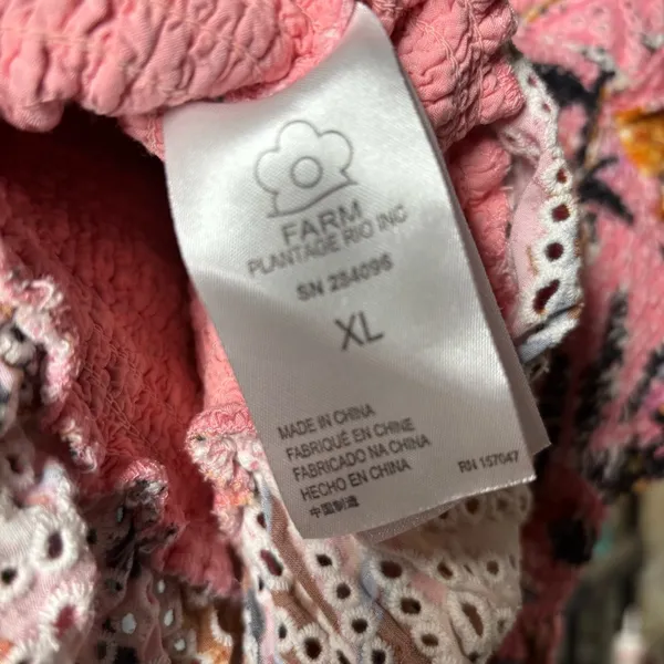 Floral Pink Smocked Top - Image 5