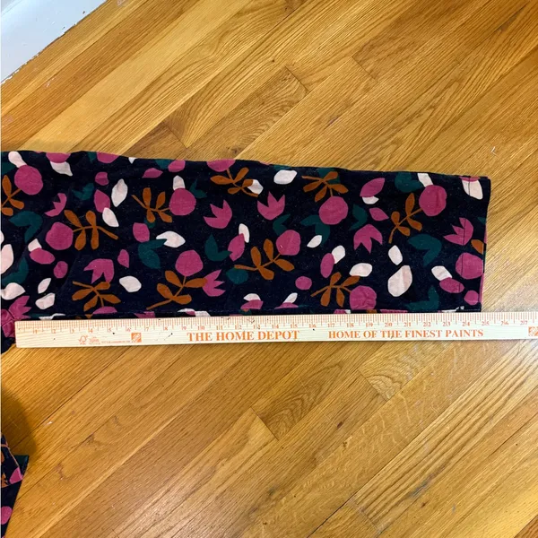 Princess Highway Jamie Corduroy Pants Floral Print Size 8 - Image 3