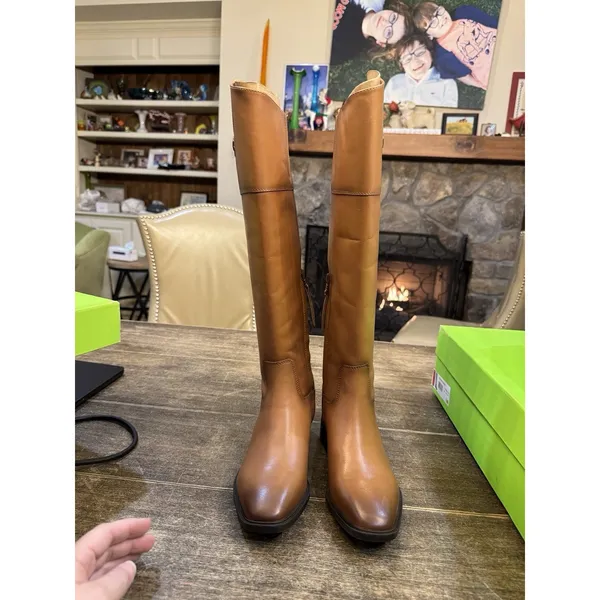 Sam Edelman Women's Drina Tall Riding Boot Whiskey Size 6 Athletic Fit Brown - Image 4