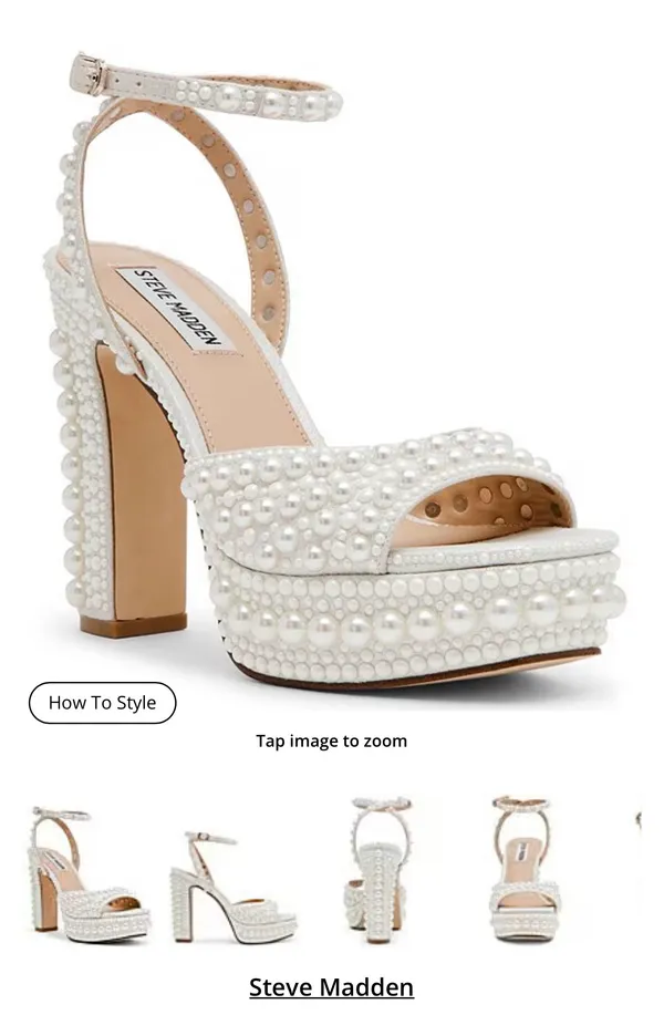 Steve Madden Heels Pearl - Image 2