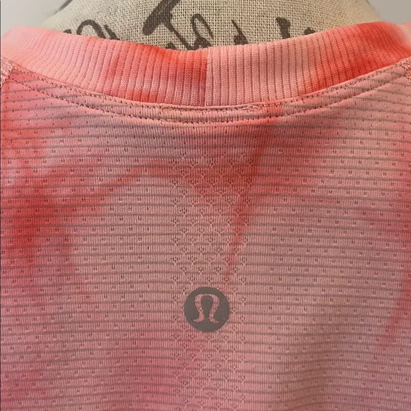 Lululemon Swiftly Tech 2.0 short sleeve top in raspberry cream marble dye 12 - Image 5