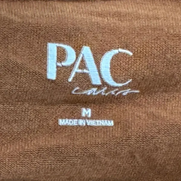Pacsun PAC Cares Brown Scrunch Tank Top Women’s Medium - Image 2