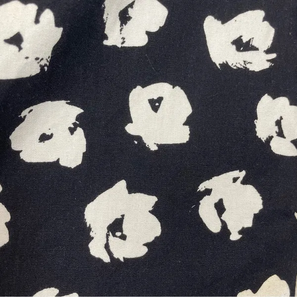 Vintage‎ Dress Floral Party Puffed Sleeves 1980s Flared Skirt Princess Seams - Image 17