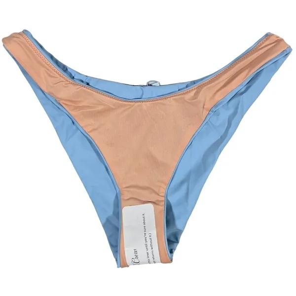 J. Crew Curved-waist cheeky bikini bottom‎ Blue Mist S NWT - Image 3