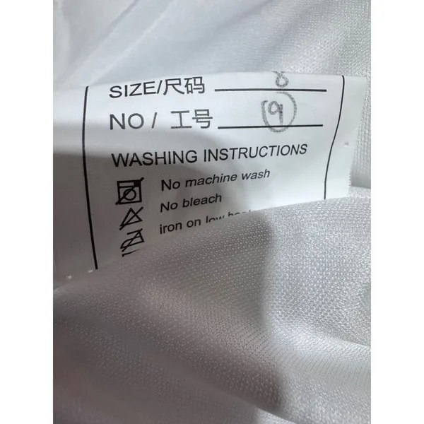 Women's White‎ One Shoulder Lace Sequin Formal Dress Elegant Stunning Bridal 8 - Image 6