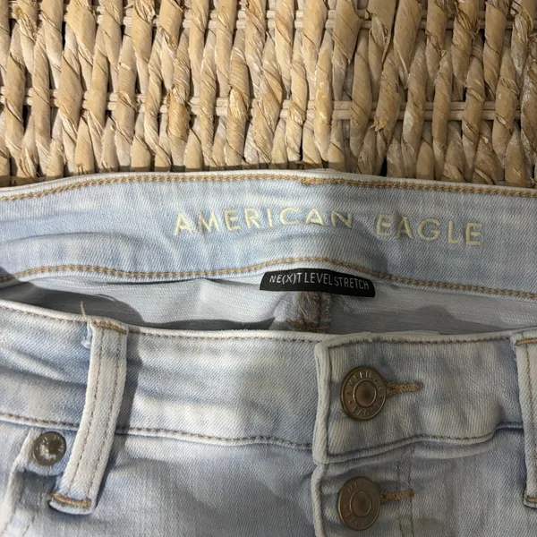 American Eagle Floral Pocket Short Shorts next level stretch Size 10‎ Festival - Image 5
