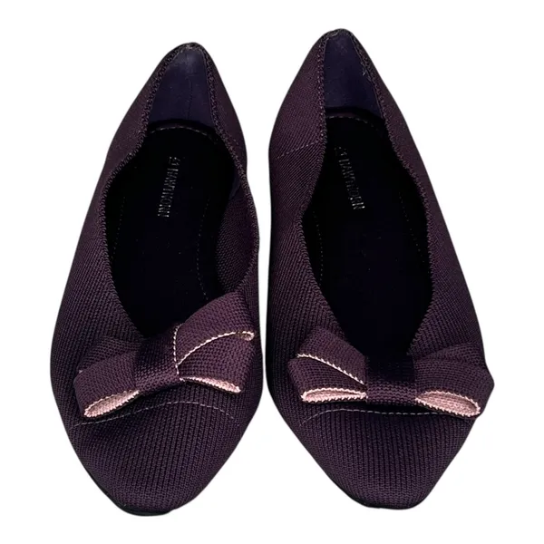 41Hawthorn (7.5) Oaklyn Knit Ballerina Flat - Stitch Fix Bow Detail Slip On Knit - Image 11