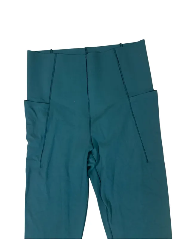 Offline By Aerie Real Me Xtra Green Flare Leggings S High Rise Bootcut Yoga - Image 2