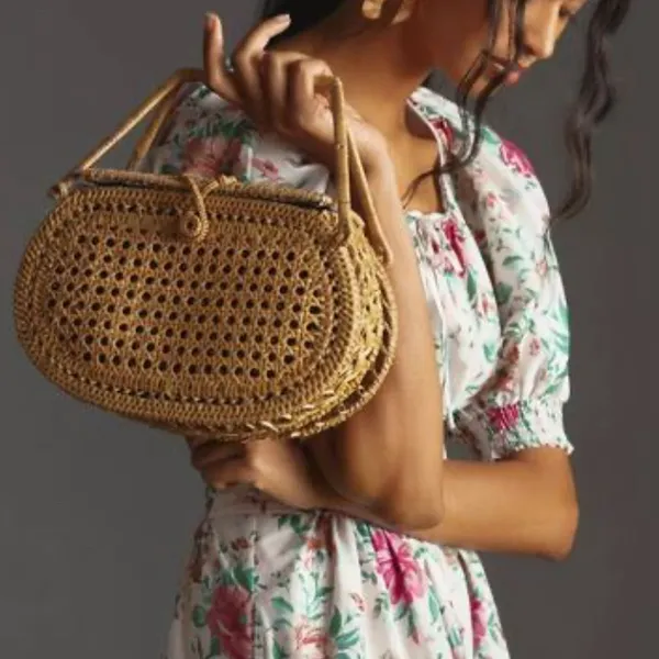 ANTHROPOLOGIE The Somerset Puff Sleeve Edition Floral Rose Printed Dress Size: S - Image 2