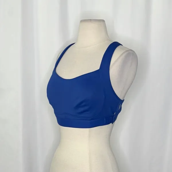 FREE PEOPLE‎ Movement Make A Move Blue Sports Bra Athletic Activewear Medium - Image 7