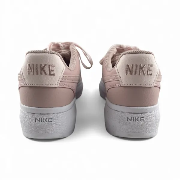 Nike Air Force 1 Sage Low Platform Pink Leather Sneakers Womens US 11 DM0113-600 - Image 4