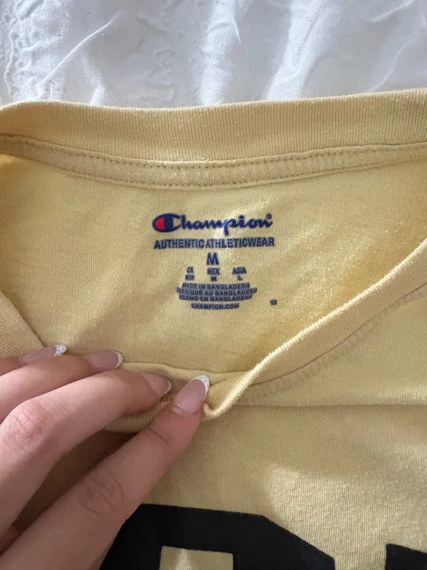 Champion Yellow UCF t-shirt - Image 3
