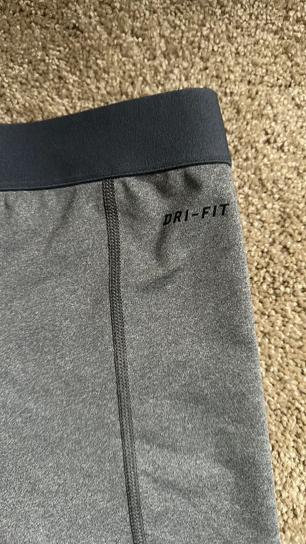 Nike Dri-Fit Spandex Pro 3" Shorts Grey - Image 4