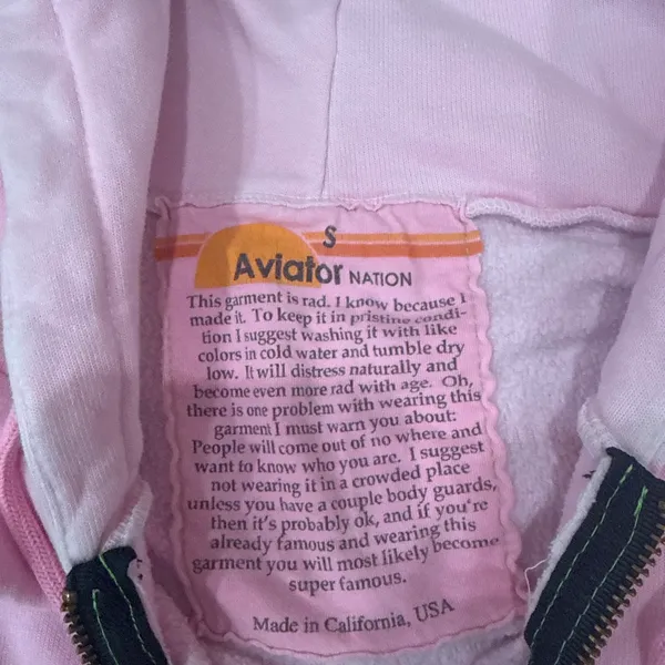 Aviator Nation Zip-Up - Image 2