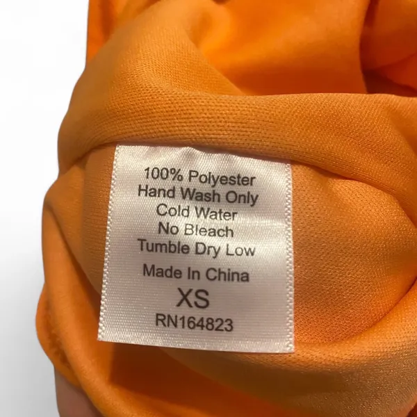 Lucy in the Sky orange mesh dress - Image 6
