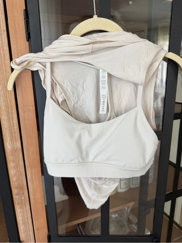 Lululemon Flow Y 2-in-1 Yoga Tank Top Light support sports bra orange theory - Image 3