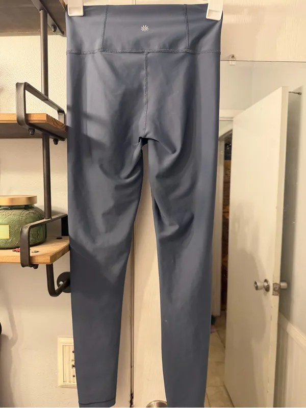 Athleta Slate Blue Interval Tight Leggings - Image 4
