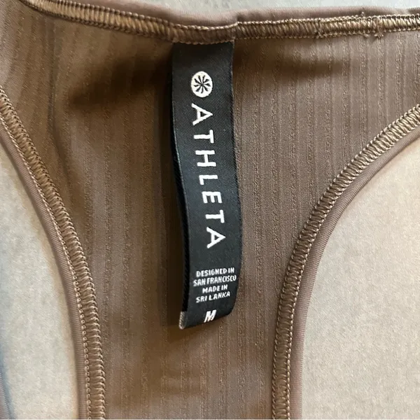 Aerie Vitality Rib Tank in Coffee House - Image 2
