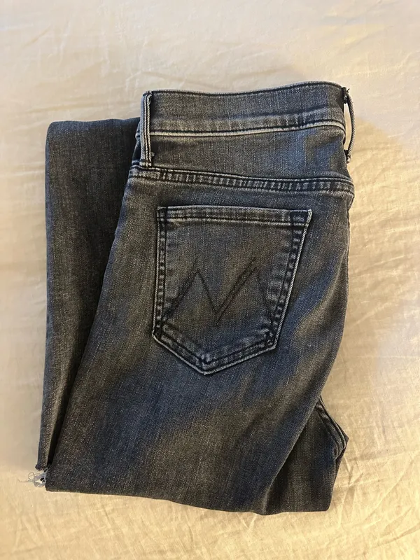 MOTHER The Weekender Denim Fray - Image 2