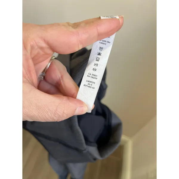 Lululemon Base‎ Pace High-Rise Tight 25” Two-Tone Ribbed Leggings Size 2 - Image 11